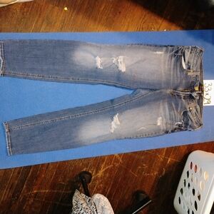 Silver Jeans Women's Boyfriend Jeans - Distressed Blue